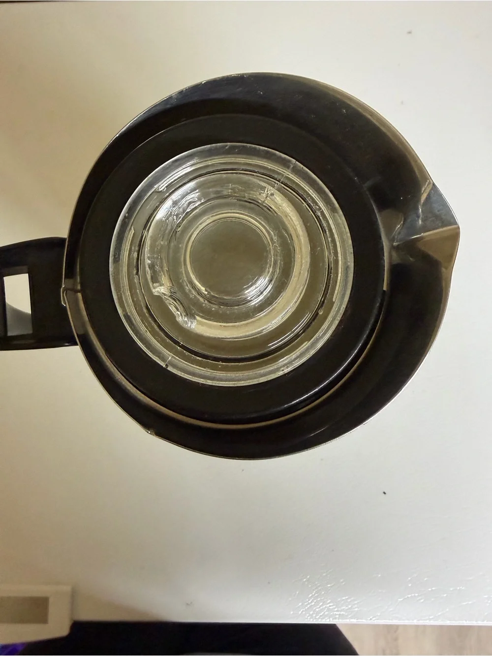 Vintage Corning Ware Blue and White Floral 10cup Insulated Pitcher
